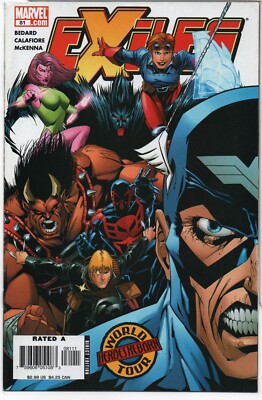 EXILES #81 - JIM CALAFIORE COVER - MARVEL COMICS - 2006