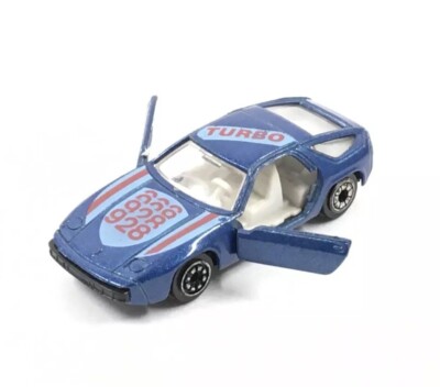 Vintage Zee Toys Zylmex Porsche 928 Diecast Car BLUE HONG KONG 1