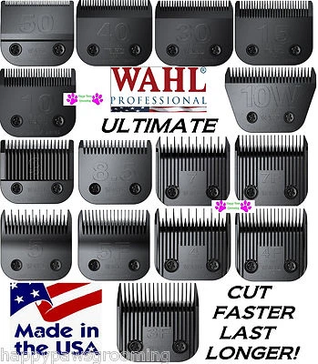 Wahl ULTIMATE COMPETITION BLADE*Fit Oster A5 A6,Andis AG AGC Clipper*15 SIZES