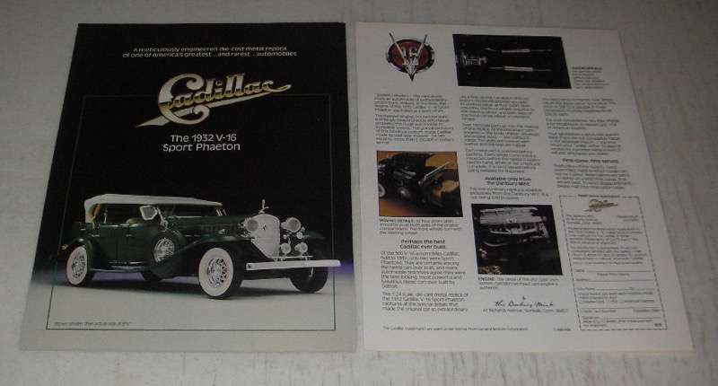 Купить danbury mint 1932 cadillac v 16 fleetwood (Современное