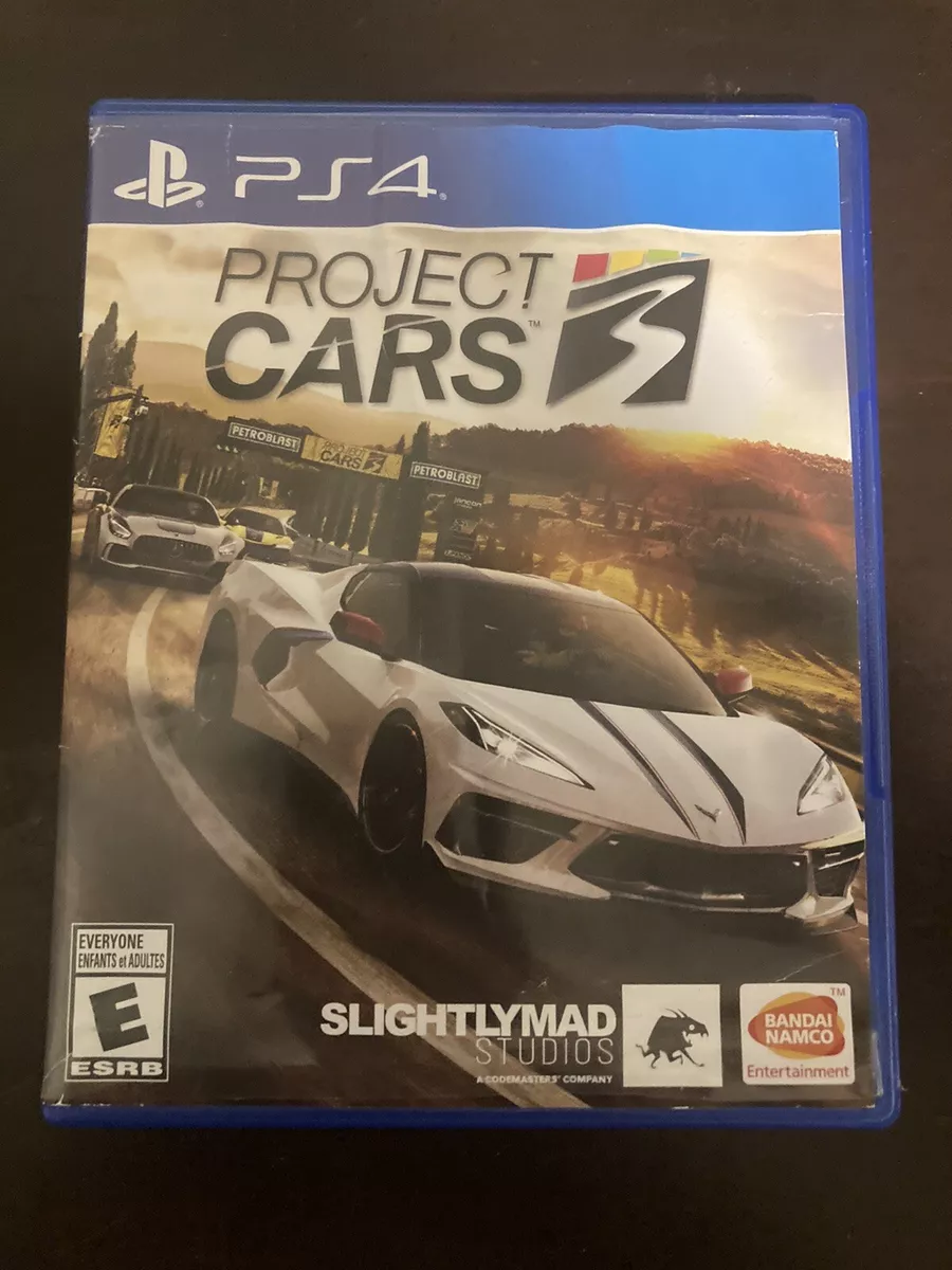 Project Cars 3, Bandai Namco, PlayStation 4, 722674121903 