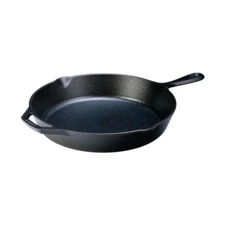 12 Inch Cast Iron Skillet Small Pre-Seasoned Stovetop Oven Frying Pan Cook USA