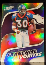 TERRELL DAVIS #FF-13 2023 Panini Prestige Franchise Favorites Football - Broncos