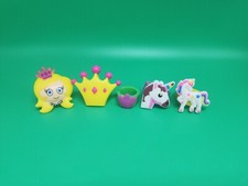 Princess Crown Unicorn Plastic Rubber Ring Girls Kids Costume Jewelry Dress Lot