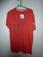 Puma Red Arsenal Cannon Football T Shirt Size Adult Xl 45-46-bnwt Puma Red Arsenal Cannon Football T Shirt Size Adult Xl 45-46-bnwt