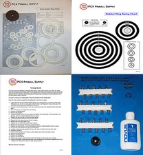 1971 Gottlieb Astro Pinball Machine Tune-up Kit - Includes Rubber Rings!