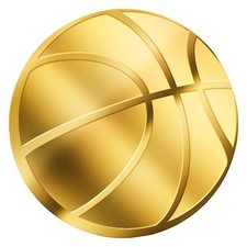 1/1000 oz 999 Fine Gold Sport Icons Series – Basketball Coin (w/ Box & COA)