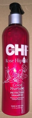 CHI Rose Hip Oil Color Nurture Protecting Shampoo, 11.5 Fl. Oz.
