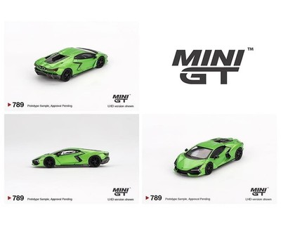 Mini GT Lamborghini Revuelto Verde Selvans Green #789 1/64 | eBay