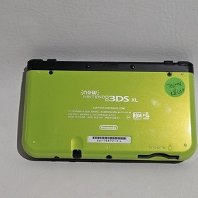New Nintendo 3DS XL Lime Green Console System With Charger Tested Works!