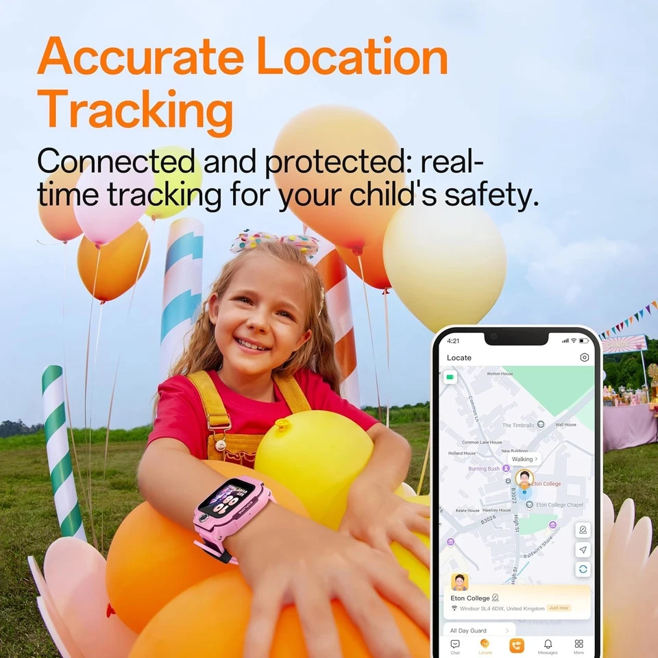 imoo Z3 Kids Smartwatch Phone, 4G Video & Calls and GPS Tracking with Real-Time - Image 2 of 4