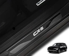 For Mazda CX5 Accessories Door Sill Protector Cover Scuff Plate Stickers 2025