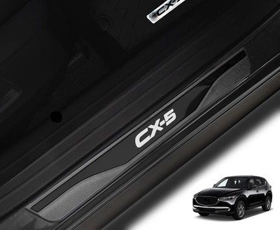 For Mazda CX-5 Accessories Door Sill Protector Cover Scuff Plate Stickers 2025