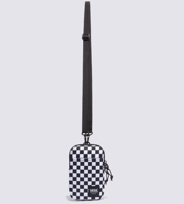VANS Phone Case Checkerboard Unisex Travel Casual Lifestyle Crossbody Mini Bag