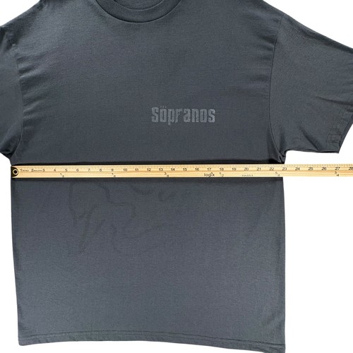 Camiseta Los Soprano Bada Bing XL DE COLECCIÓN Y2K HBO Mafia Promo Camiseta Error de Impresión Sin Etiqueta - Imagen 5 de 7