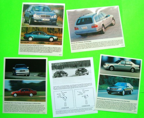 Mercedes Benz 1997 kit de prensa folleto 30 fotos y diapositivas + catálogo 60 pg + CD wow - Imagen 15 de 22