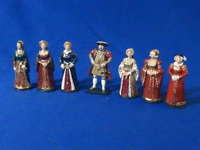 COSL-044 - Henry VIII & His Six Wives  - Renaissance - Rose Miniatures - 54mm