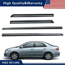 For Toyota Corolla Altis 2009-2022 Door Body Side Molding Trim-unpainted