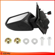 Driver Left Side Power Heat Mirror W/ BSL Black Texture for Ford F150 2021-2024