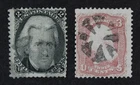 CKStamps: US Stamps Collection Scott#87 88 2c 3c Used