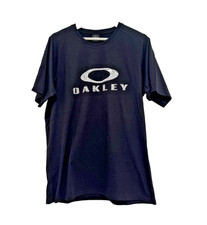 Oakley Hydrolix Enhance Top Performance Fit Jersey Black Men's T-Shirt Size L