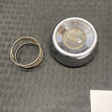 61-66 Ford F100 F250 Oem Horn Button And Spring Chrome C3ta-13a800-a 61-66 Ford F100 F250 Oem Horn Button And Spring Chrome C3ta-13a800-a