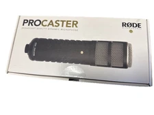 Rode PROCASTER Broadcast Vocal Dynamic Microphone Damage No Working