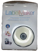 Memorex Label Maker Expert Kit Software 138 Labels Brand New Sealed Box Damage