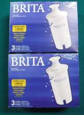 BRITA Standard Replacement Filters 2 Packs Total of 6 Filters