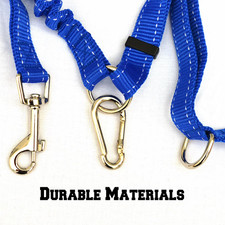 SUNRISEUMBRELLA Hands Free Dog Running Leash with Adjustable Waist Belt