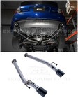 For 05-06 Pontiac GTO T-304 Muffler Delete Axle Back 4" Dual Black Tips Exhaust
