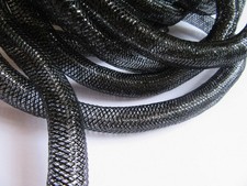 10 Yards Solid Mesh Tube Deco Flex for Wreaths Cyberlox CRIN Crafts Halloween...