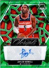 2024-25 Panini Mosaic #MS-JNW Jaylen Nowell SSP Green Ice Scripts Auto Wizards