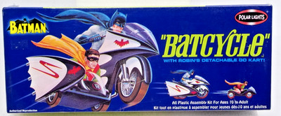 Polar Lights 6902  BATMAN The Batcycle with Robin Model Kit NEW SEALED ex-Aurora