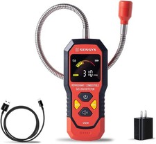 Rechargeable HVAC Refrigerant Leak Detector & Gas Finder for A/C and Auto