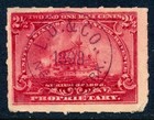 99c Start! US Revenue Stamp Battleship RB28 Lazell, Dalley & Co. 1898 cancel — photo 1