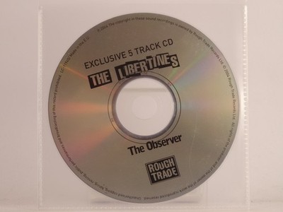 THE LIBERTINES THE OBSERVER (X9) 5 Track CD Single including Plastic Sleeve ROUG