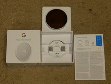 Google Nest Thermostat G4CVZ Wi-Fi - Snow MIN...