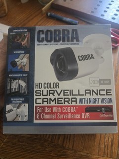 Cobra 1080p HD Surveillance Security Camera 63891 Brand New Sealed