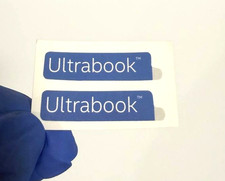 2x Ultrabook Slim Size Laptop Sticker  Decal ...