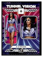 2025 Donruss WNBA Tunnel Vision 13 A'Ja Wilson Las Vegas Aces basketball card