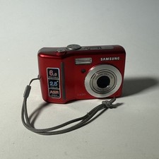 Samsung Digimax S630 6.0MP Red Digital Camera Great working Condition 
