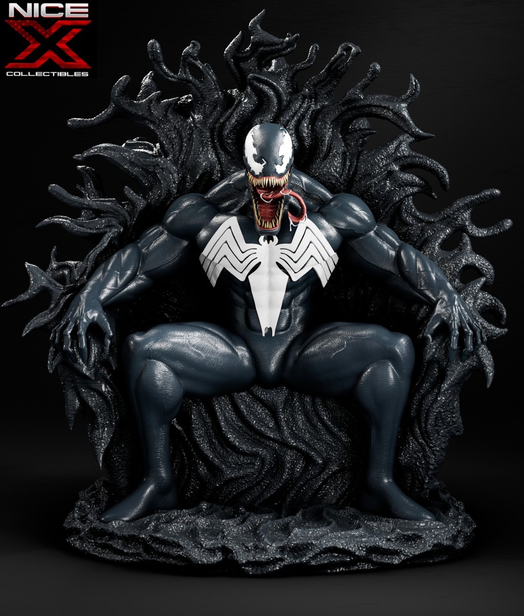 Venom Fan Art Statue 1/6 Scale, Painted or Unpainted - Made to