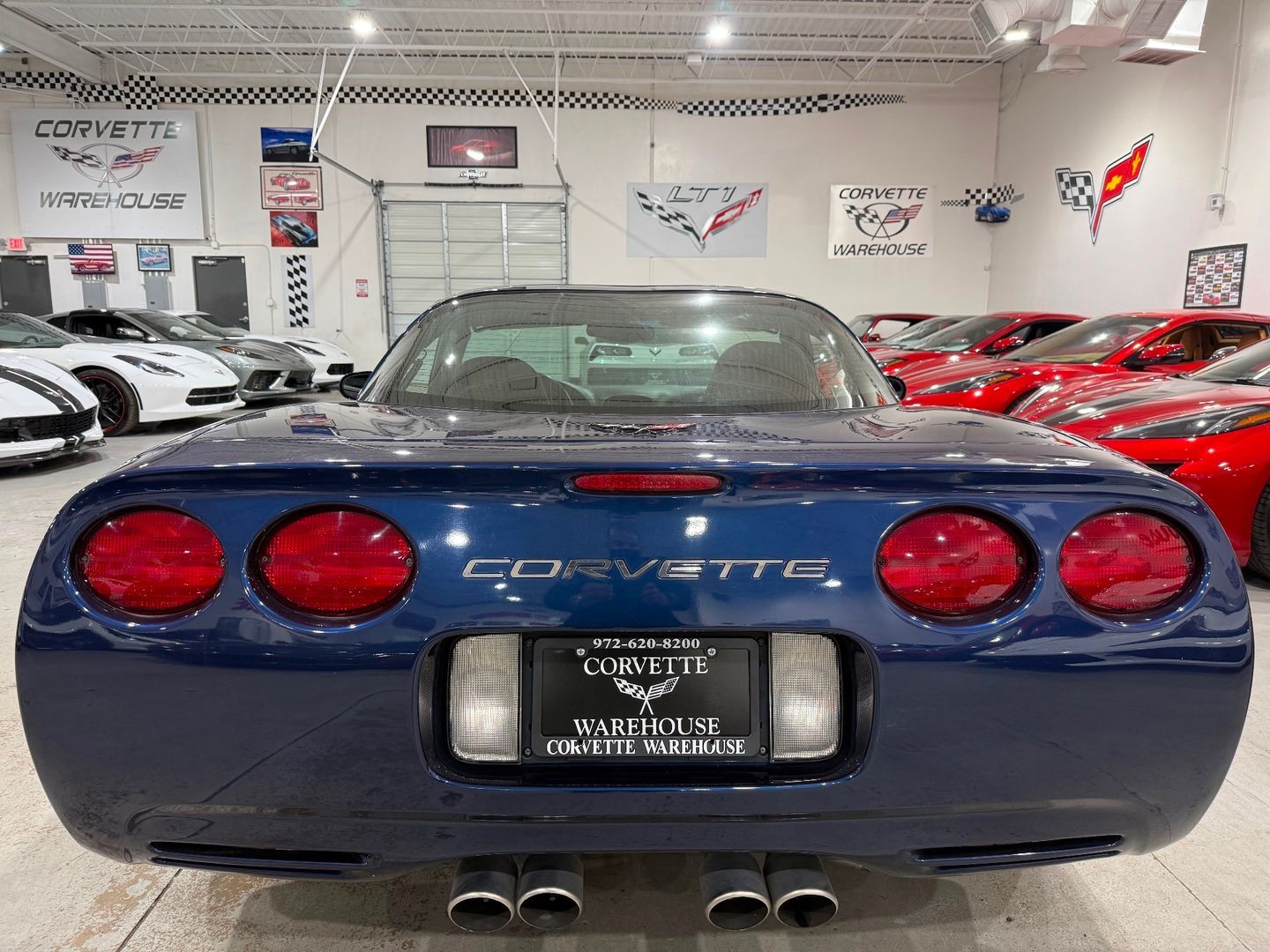 2000 [28U] Navy Blue Metallic Chevrolet Corvette   | C5 Corvette Photo 5
