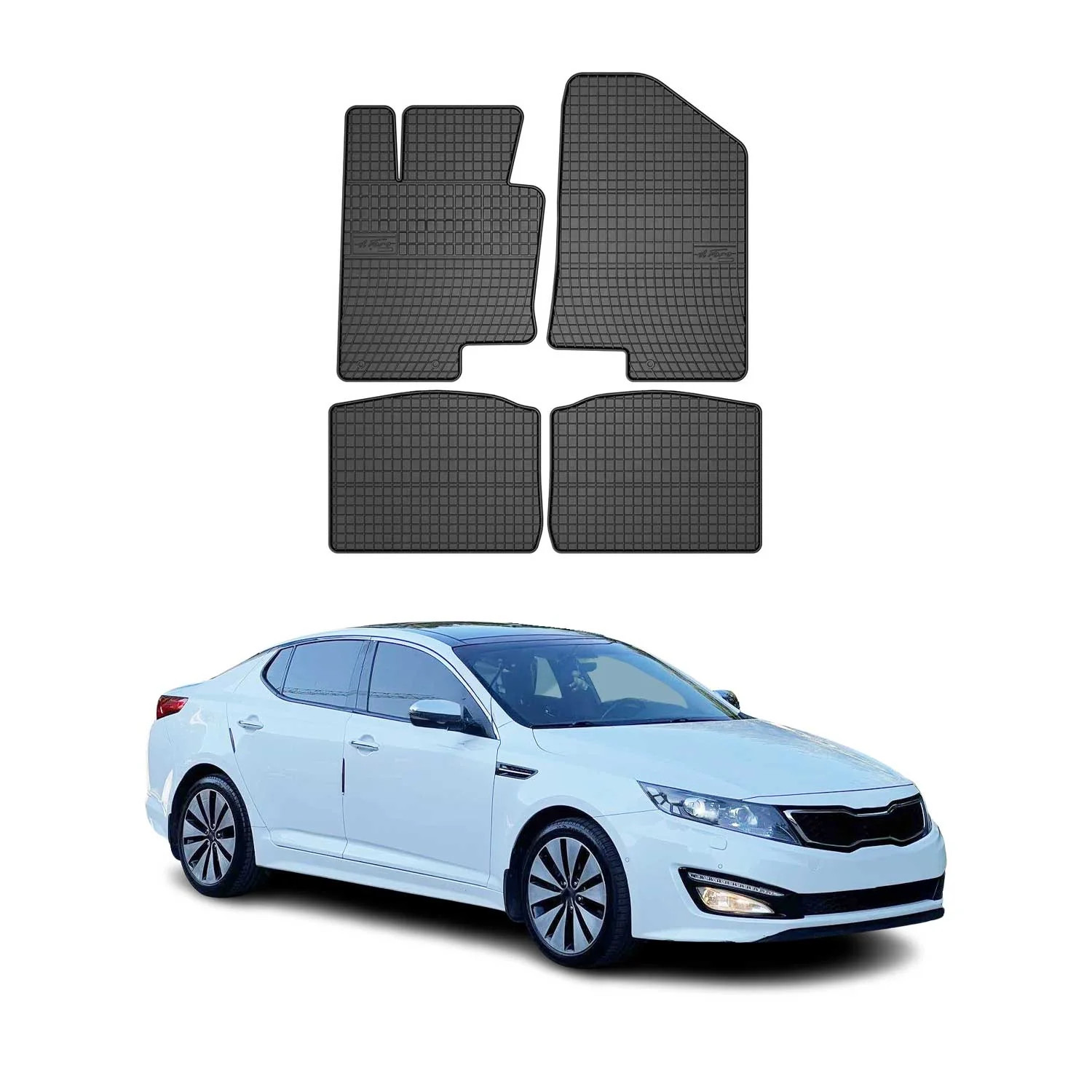 Tapis de sol Kia Optima 2012-2015 imperméable pour sorties famille