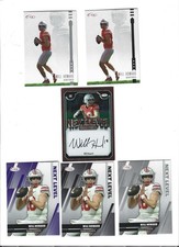 WILL HOWARD LOT (6) 2025 SAGE NEXT LEVEL SIGNATURES, NEXT LEVEL PARALLELS