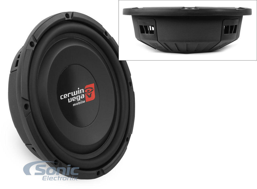 Автомобильный сабвуфер Cerwin-Vega VPS102D | 600 Вт Peak 10 Dual 2 Ом