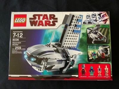 Rare LEGO SEPARATIST SHUTTLE Star Wars 8036 New & Sealed Birthday Father s