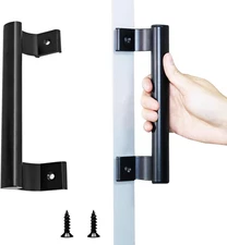 Sliding Glass Door Handle 8" Aluminum Alloy Patio Door Handle, Sliding Door Pull