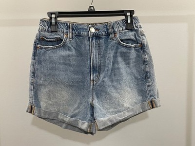 Garage Clothing Mom Jean Shorts Elastic Waist Women's Size 5  w27 w/Stretch